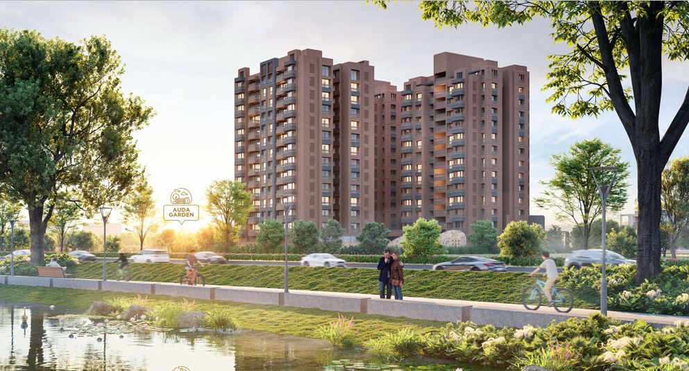 Swarnim Sentossa Ahmedabad | 3 BHK Lakeview Homes 🏢🌳