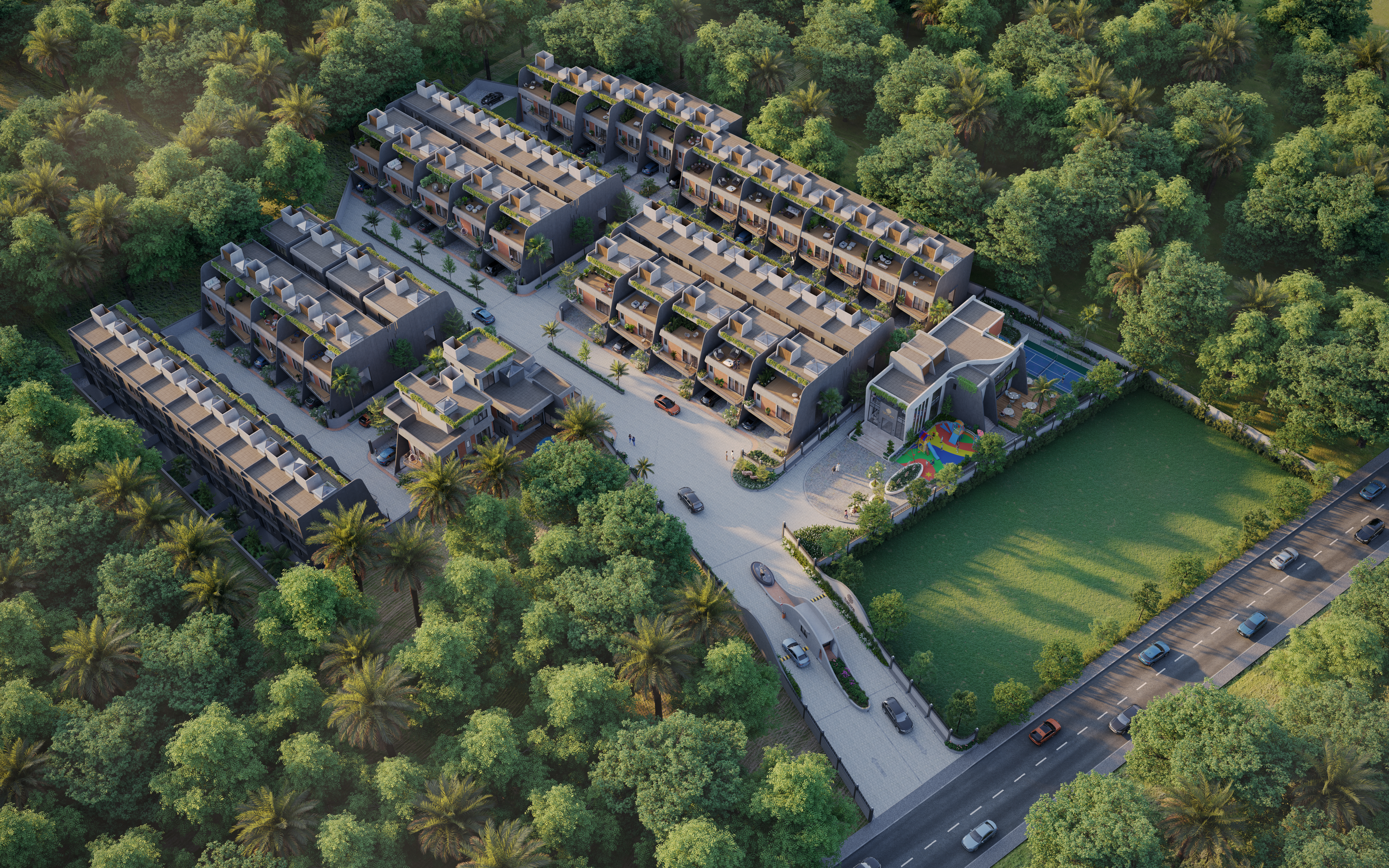 Tatva - luxury 4 & 5 BHK Bungalows by Pranam Realty