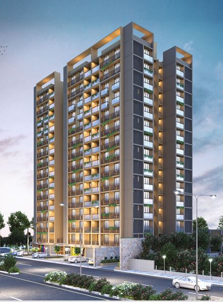 Madhuram Prime Gandhinagar | 3 BHK Luxury Homes 🏢🌳