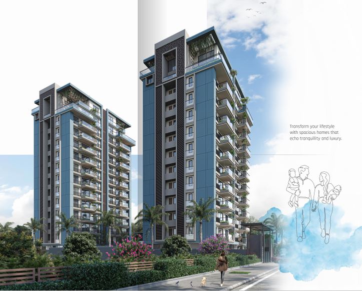 🏡 Shaligram Skydeck – 4 BHK & Sky Villas 🌟✨
