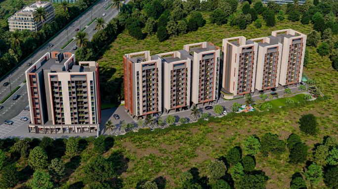 Ekdant Silver Oak - 2 BHK Flats in Naroli
