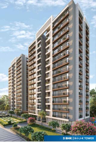 Kiran Concord Towers – Spacious 3 BHK Apartments in Surat