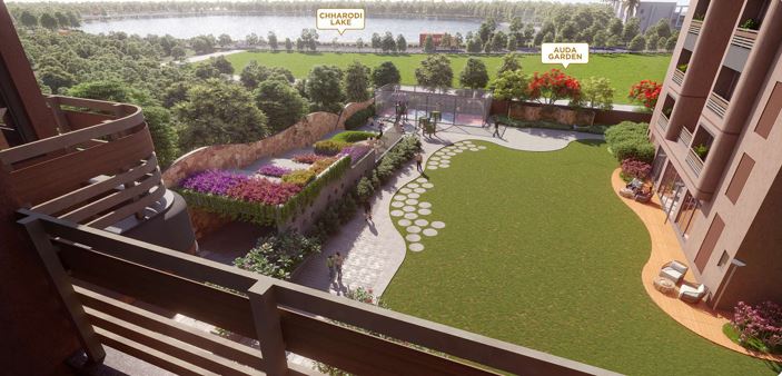 Swarnim Sentossa Ahmedabad | 3 BHK Lakeview Homes 🏢🌳