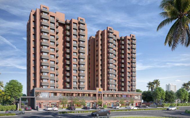 Swarnim Sentossa Ahmedabad | 3 BHK Lakeview Homes 🏢🌳