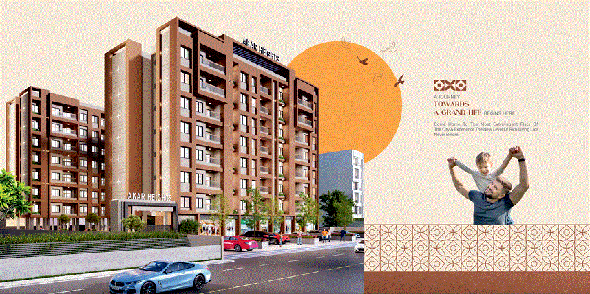 Akar Heights -2 BHK Flats in Naroli