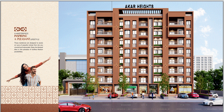 Akar Heights -2 BHK Flats in Naroli