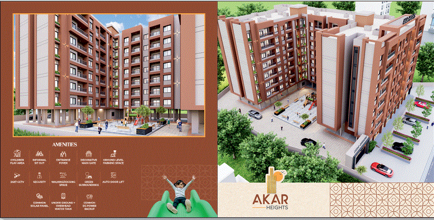 Akar Heights -2 BHK Flats in Naroli