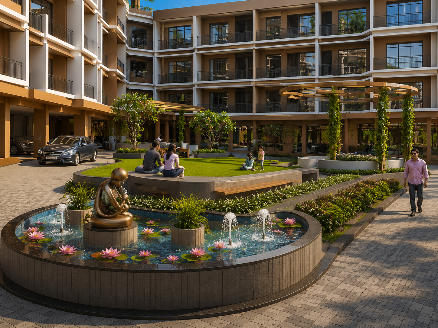 Amazonia Greens 2 and 3 BHK  Apartment and Shops