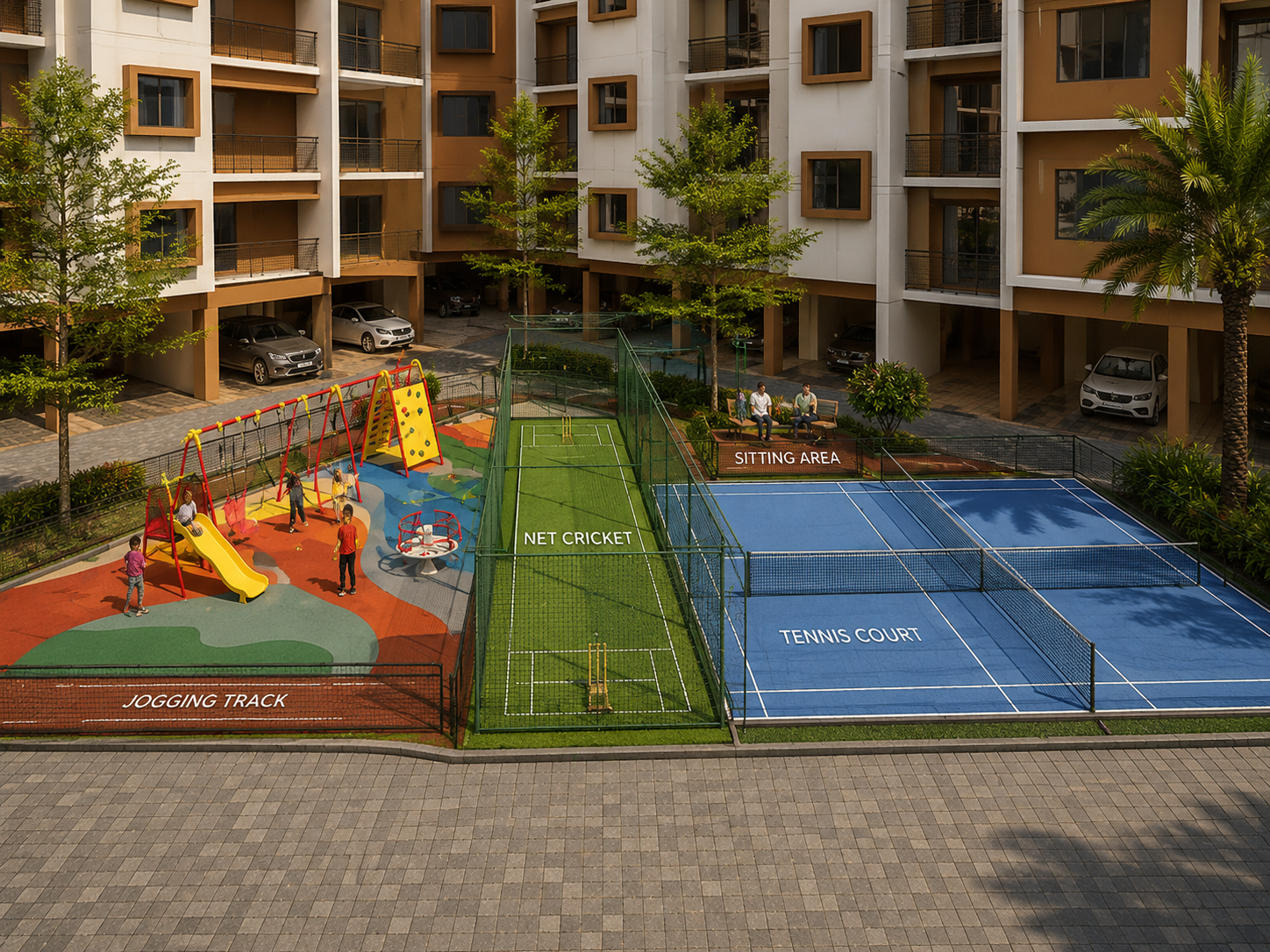 Amazonia Greens 2 and 3 BHK  Apartment and Shops