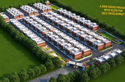 Ambika Meadows Plots and 2 & 3 BHK Row houses in Umbergaon