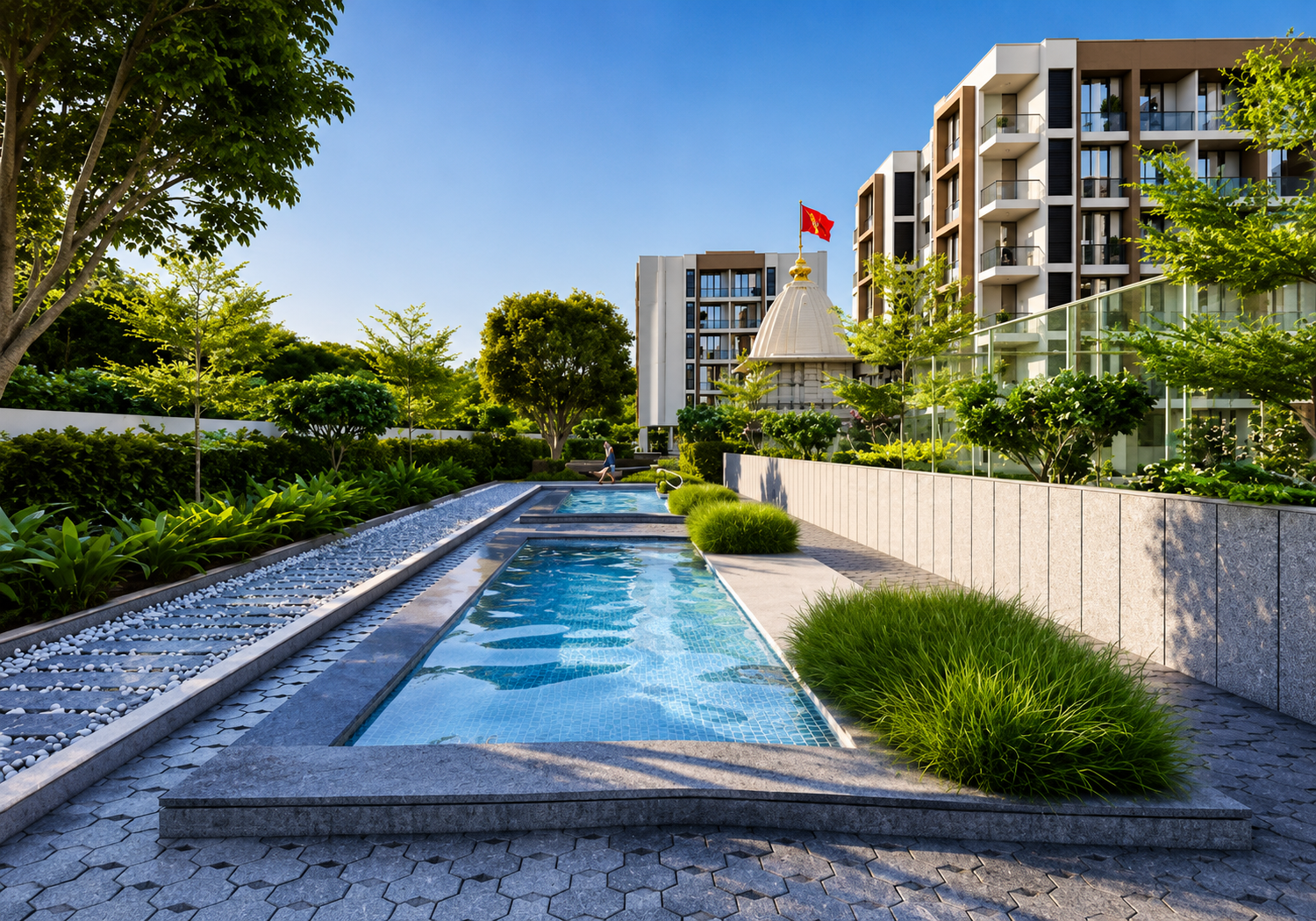 Sea Crown 2 BHK Apartments in Tithal Road, Valsad