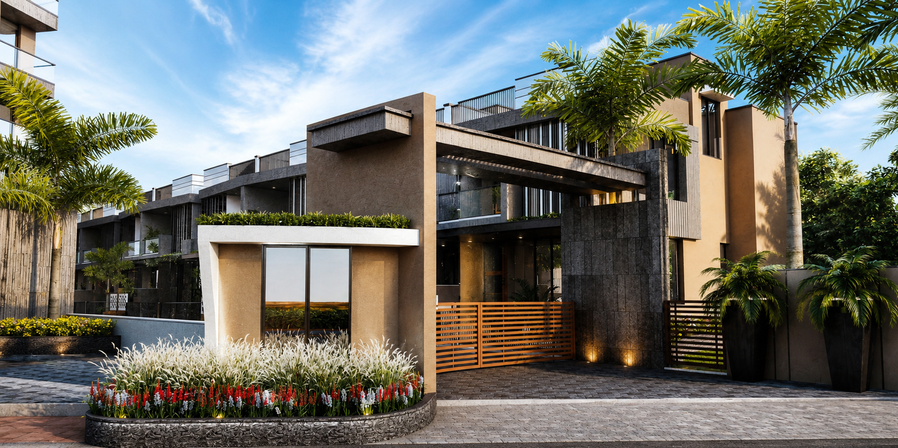 Shiv Sanidhya Avenue, 3 BHK Row houses in Nankwada, Valsad