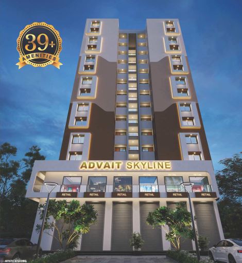 Advait Skyline by Dhanasvi Infra -1 BHK Premium Homes in Bhilad