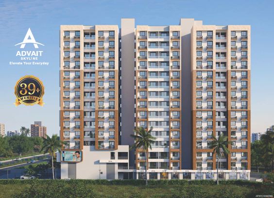 Advait Skyline by Dhanasvi Infra -1 BHK Premium Homes in Bhilad