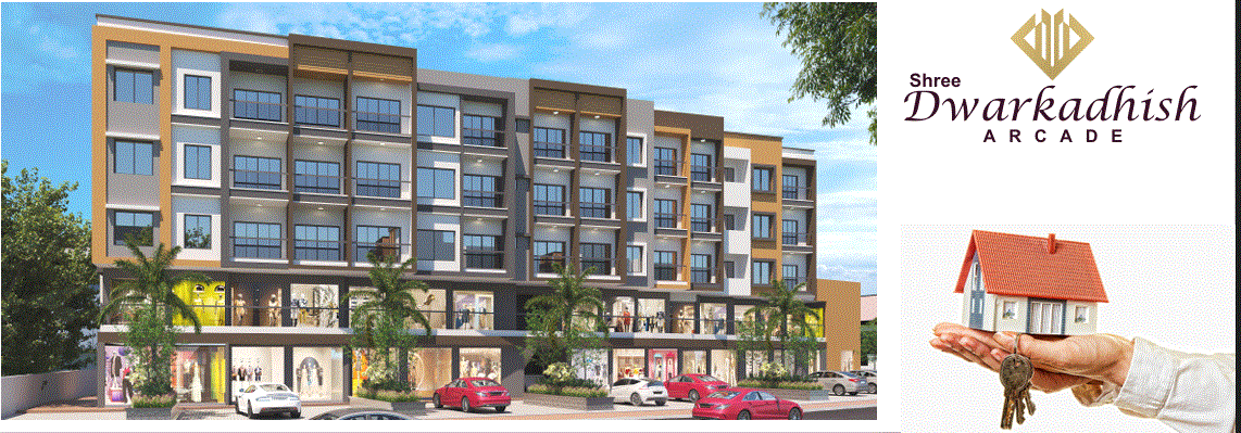 Shree Dwarkadhish  – 1/2 BHK Flats and shops for Sale in Mograwadi