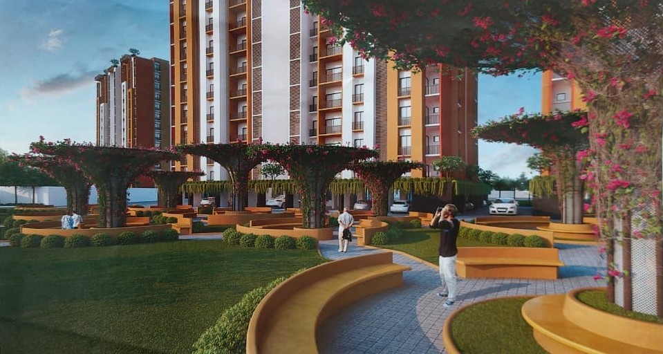 The Park 2 BHK Apartments Chala Vapi