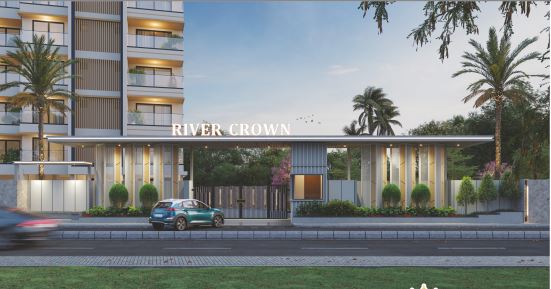 River crown - 3 BHK flats in silvassa