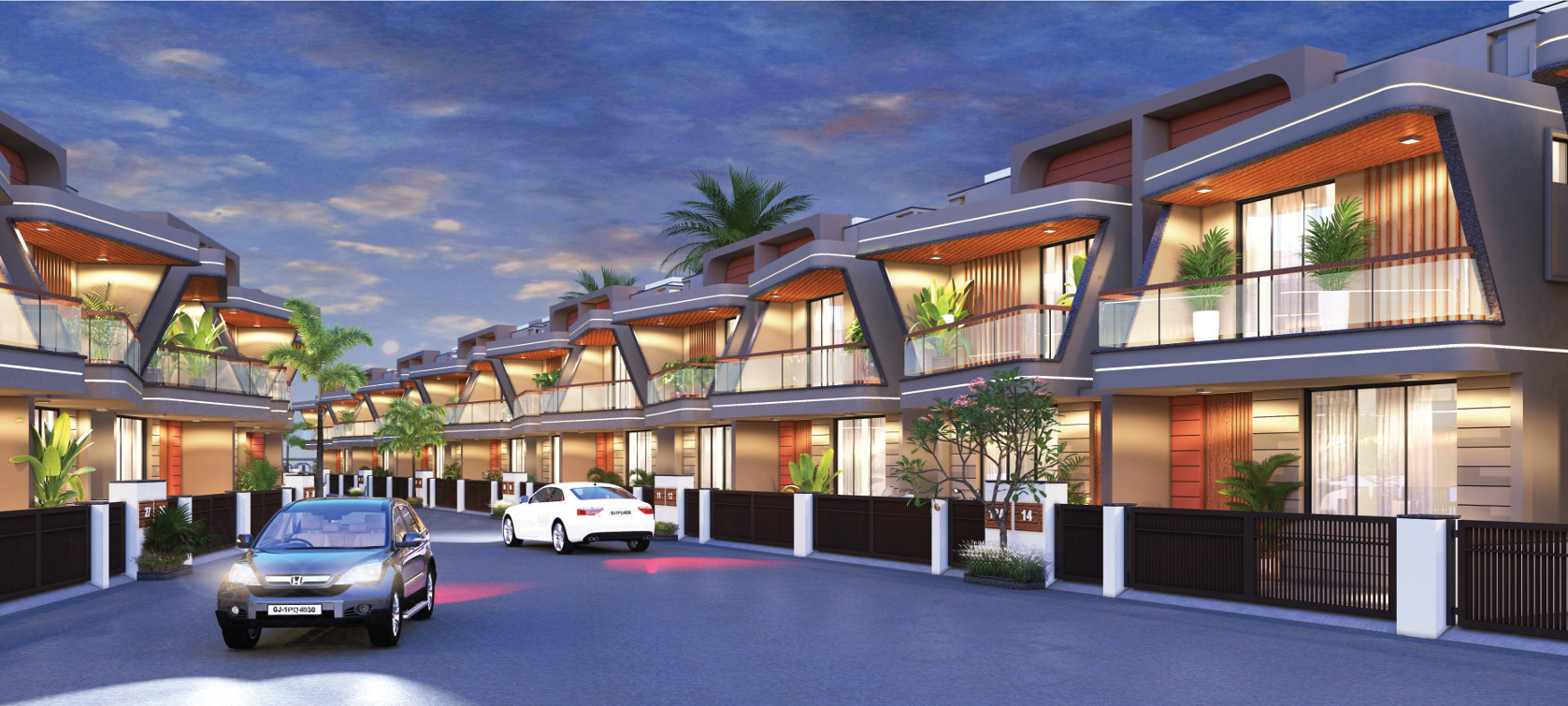 Shiv Sanidhya Avenue-2, 3 BHK Row houses Nankwad, Valsad
