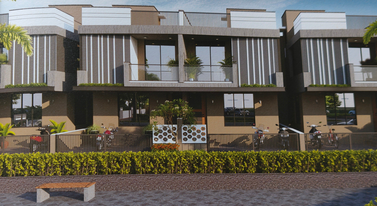 Shiv Sanidhya Avenue, 3 BHK Row houses in Nankwada, Valsad