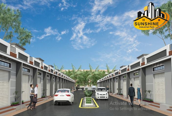 Sunshine Industrial Park Sarigam GIDC | Industrial Galas for Sale by Shwet Enterprise