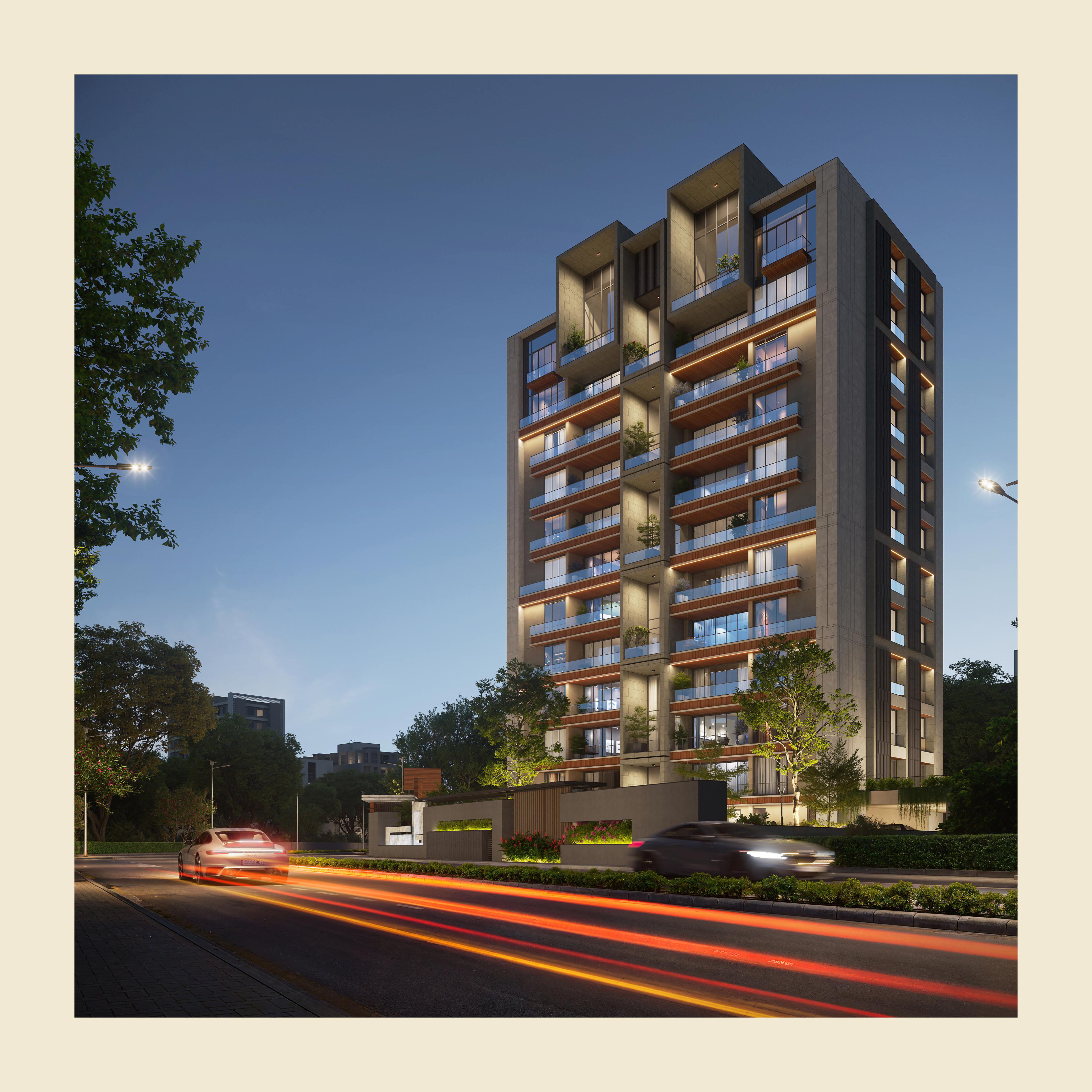 Tulip Skyline 4 BHK Apartments in Valsad