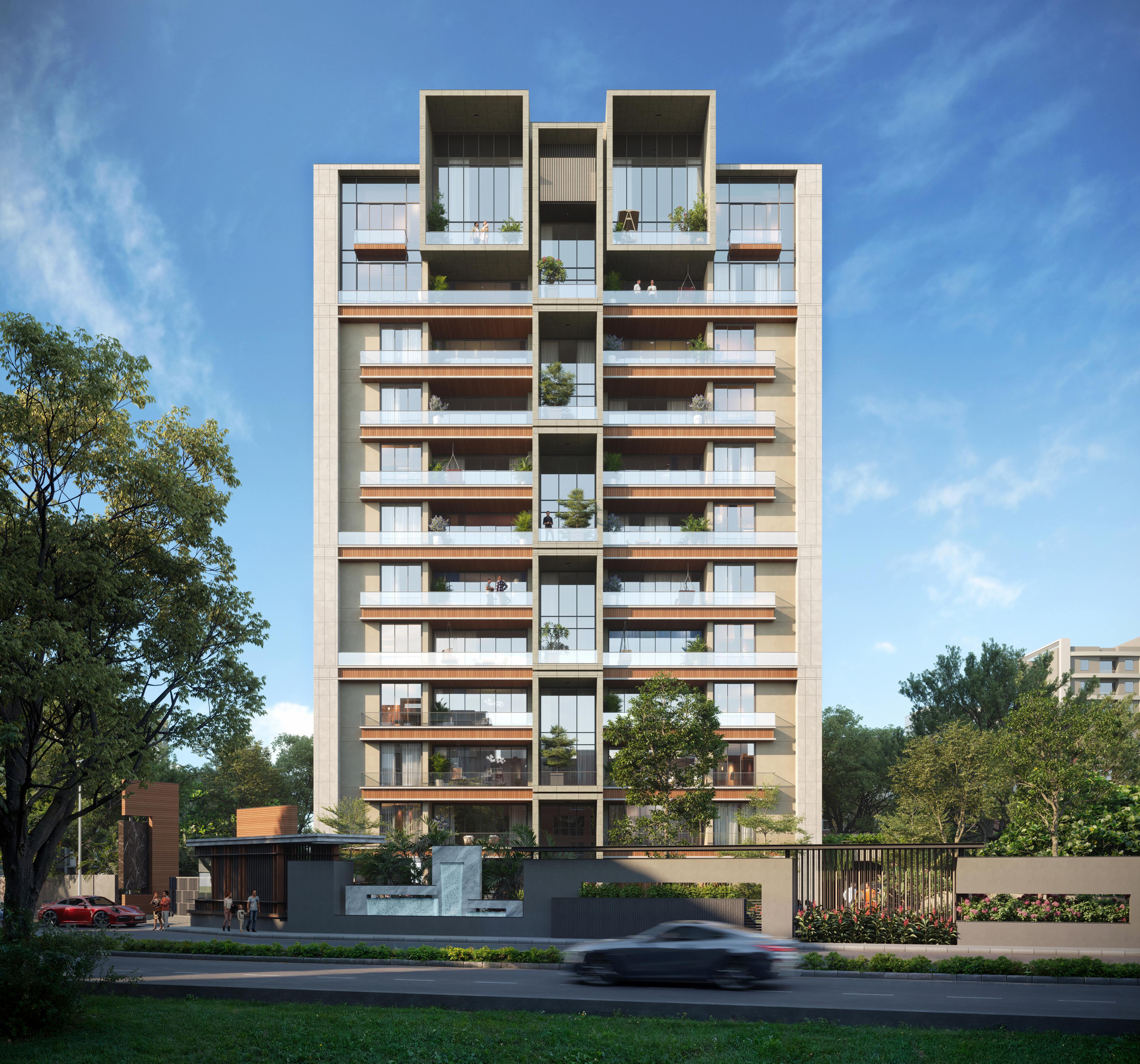 Tulip Skyline 4 BHK Apartments in Valsad