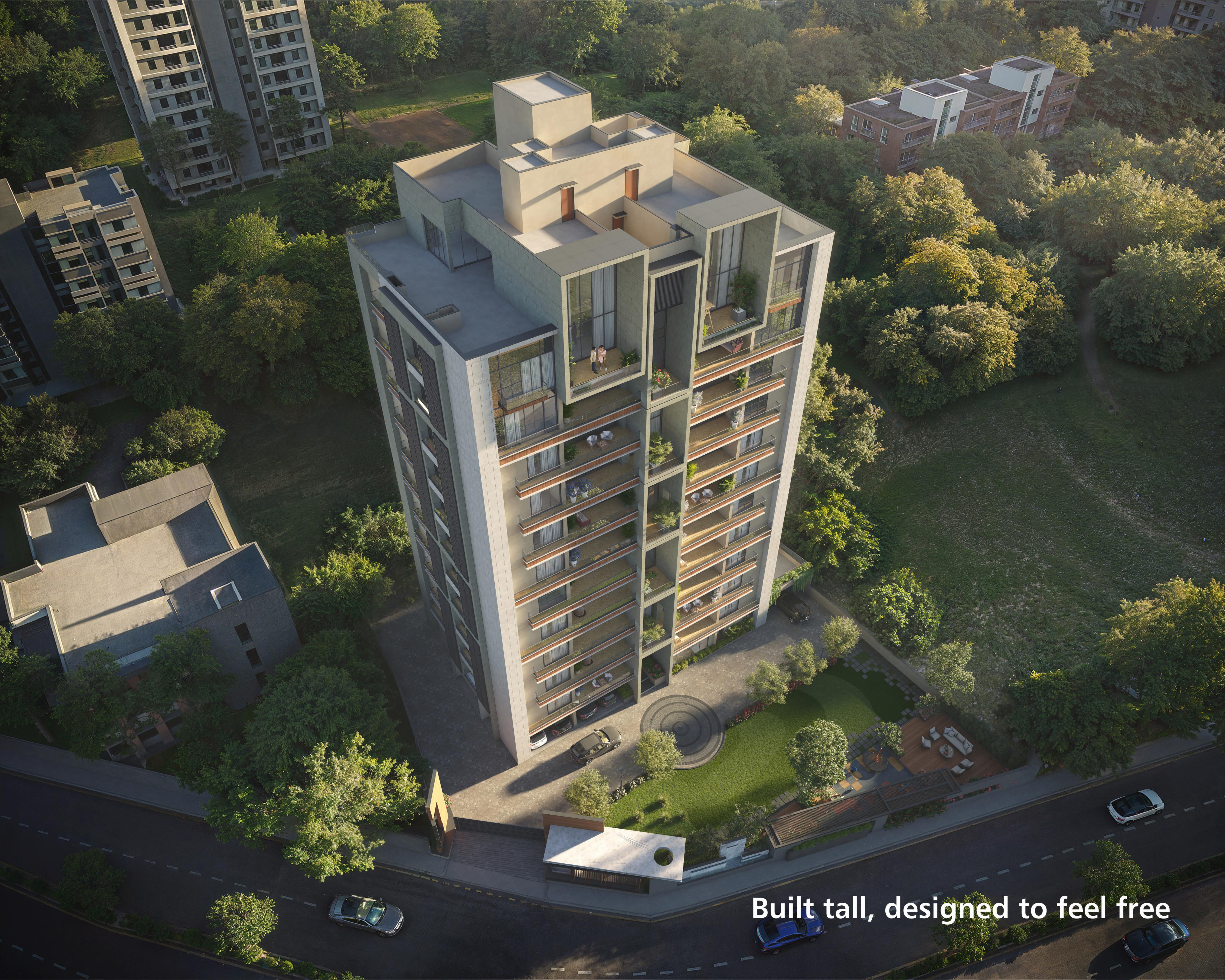 Tulip Skyline 4 BHK Apartments in Valsad