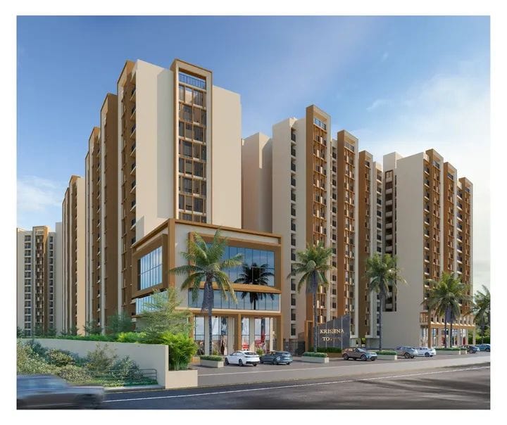 Krishna Towers Silvassa | 1 & 2 BHK Flats for Sale